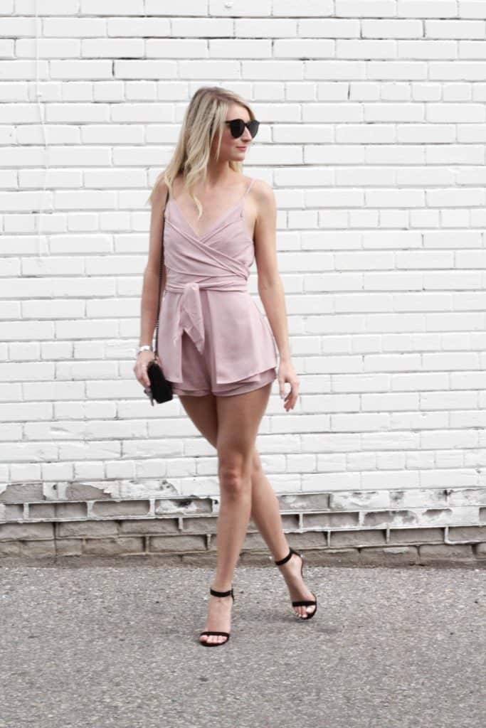 pink rompers