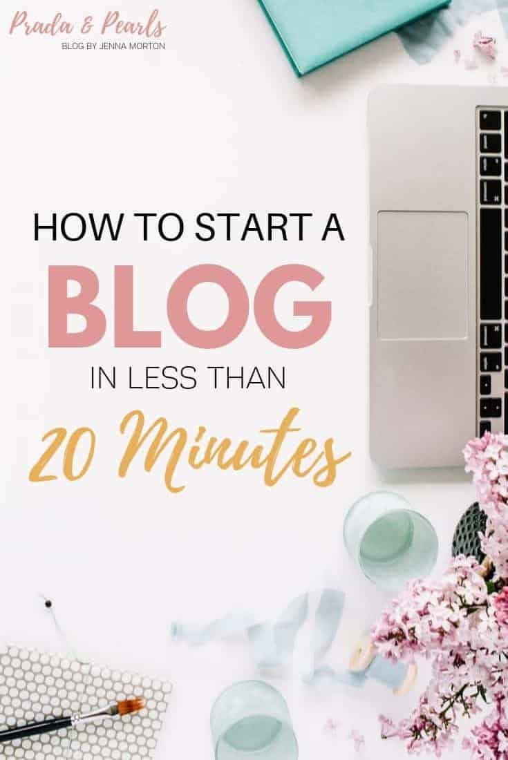 How To Start a Blog!