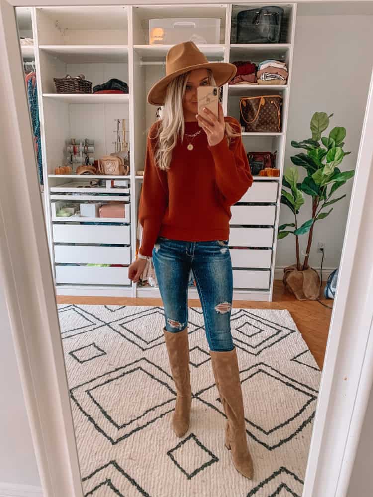 fall sweater finds, amazon must haves, amazon fall sweater haul, amazon must haves 2020, best amazon finds, amazon fashion, amazon fall fashion, best amazon sweaters, amazon sweater haul, amazon outfits, rust fall sweater