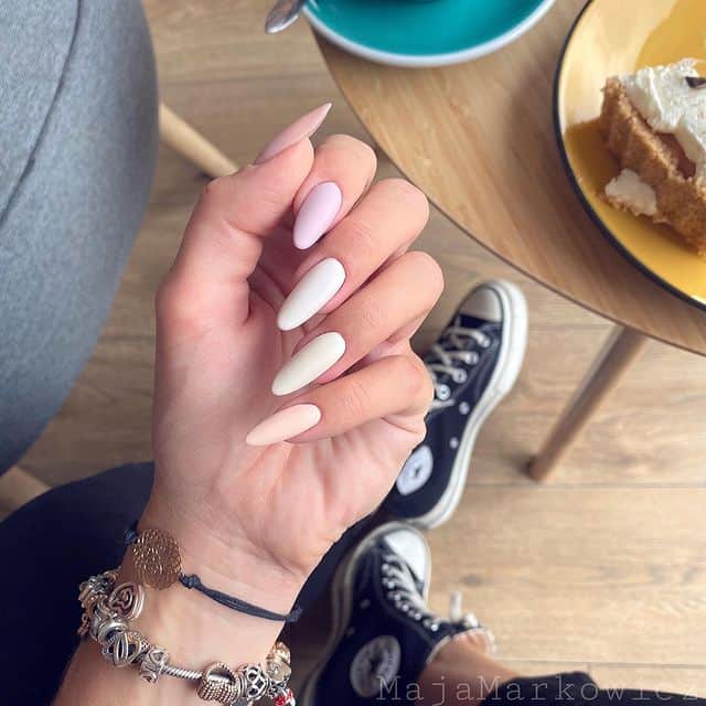 spring nail art, spring nails, spring nail designs, spring nail ideas, spring nail colors, pastel nails, matte nails, matte nails coffin, matte nail colors