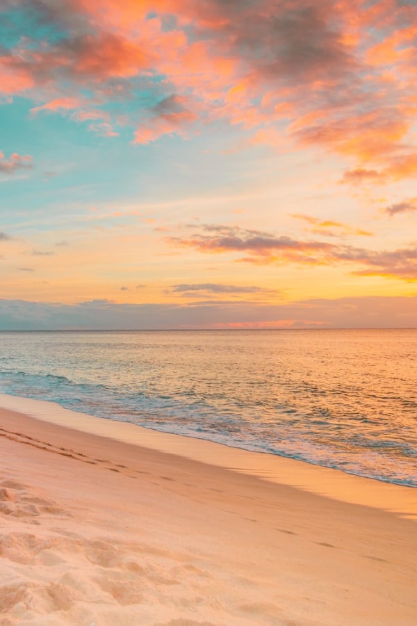 beach aesthetic, beach aesthetic wallpaper, pastel sky wallpaper, pink beach aesthetic, pastel aesthetic, rainbow aesthetic, 