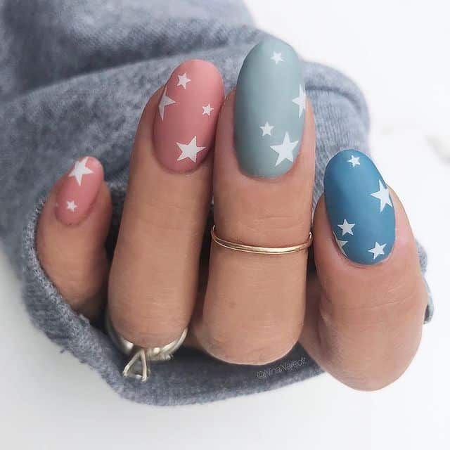 star nail designs, star nail art, star nails short, star nail ideas, star nails acrylic, nail art