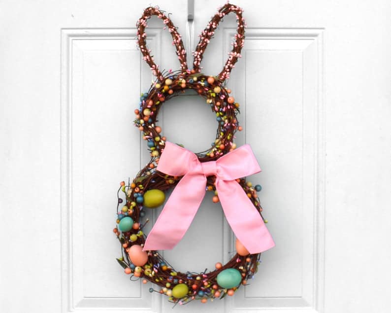 easter wreath ideas, easter wreaths, easter wreaths front door, easter wreath diy, easter decor, easter decor ideas, easter decorations outdoor, easter decorations for the home