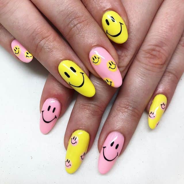smiley face nails, smile nails, smiley face nails acrylic, smiley face nails aesthetic, smiley face nails pink, smile nails design, smile nails art, smiley nail art, smile nails aesthetic