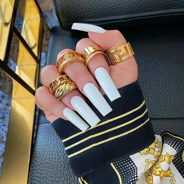 white nails, white nail ideas, white nail designs, white nails acrylic, whit nails with designs, white nail ideas acrylic, white nail polish