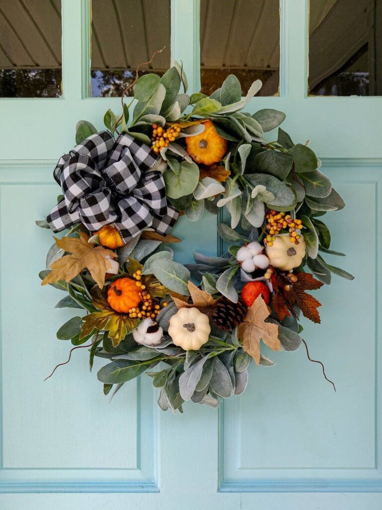 fall wreath, fall wreaths, fall wreaths for front door, fall wreath ideas DIY, fall wreath ideas, autumn wreaths, autumn wreath diy, autumn wreath or front door, pumpkin wreath 