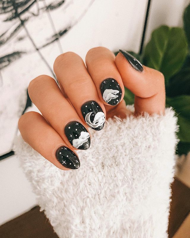 cloud nails, cloud nails acrylic, cloud nails short, cloud nails acrylic coffin, cloud nails almond, cloud nails blue, cloud nails coffin, cloud nails design, cloud nail art, cloud nail designs, cloud nail art, black nails, black nails ideas, galaxy nails, black and white nails