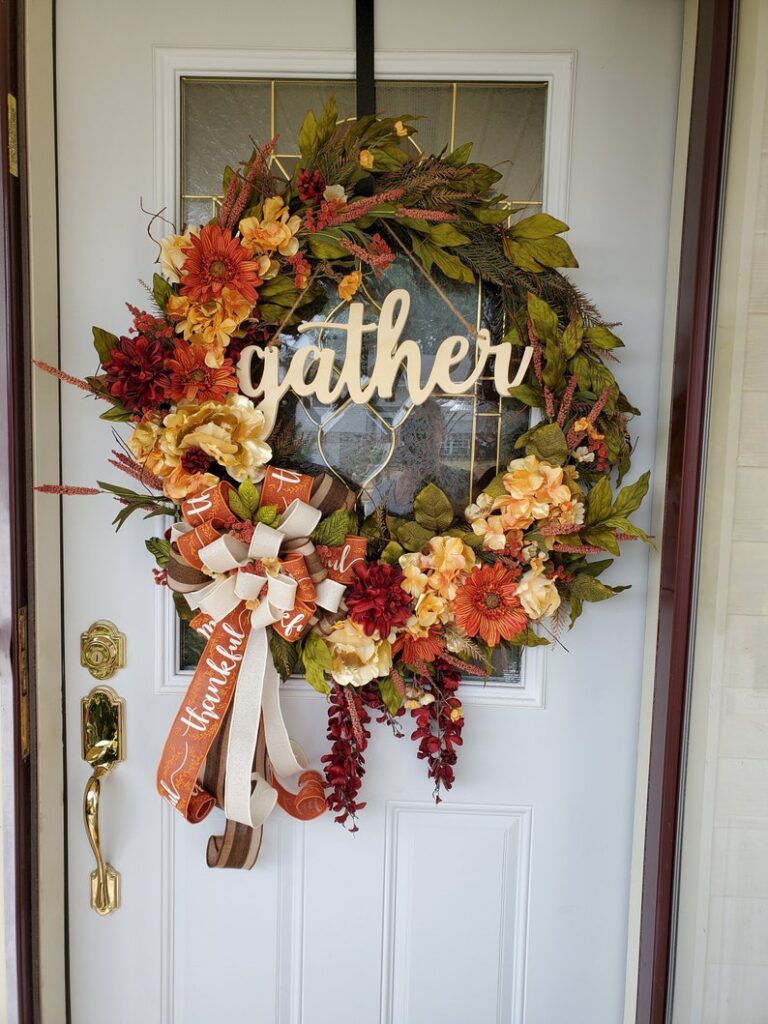 thanksgiving wreath, thanksgiving wreaths for front door, thanksgiving wreath ideas, thanksgiving wreaths & garlands, fall wreaths, fall wreaths for front door, fall decor, thanksgiving decor, thanksgiving decorations, thanksgiving decorations outdoor 