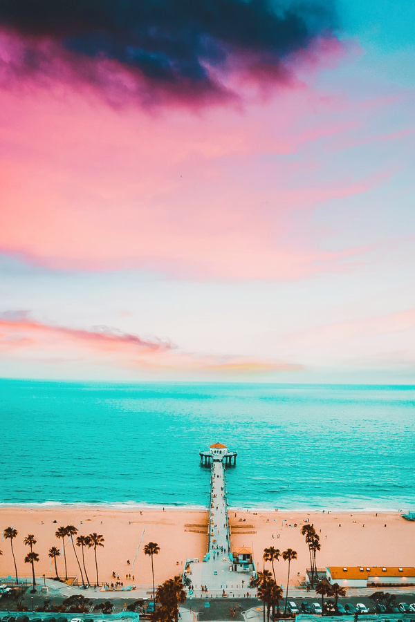 50+ Stunning Sunset Aesthetic Wallpaper For Your Phone! - Prada & Pearls
