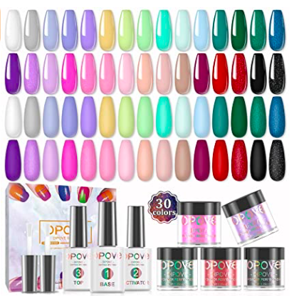 sns, dip nails, dip nail kit, manicure kit, amazon nail kit, amazon sns kit, manicure gifts, gel nails vs sns