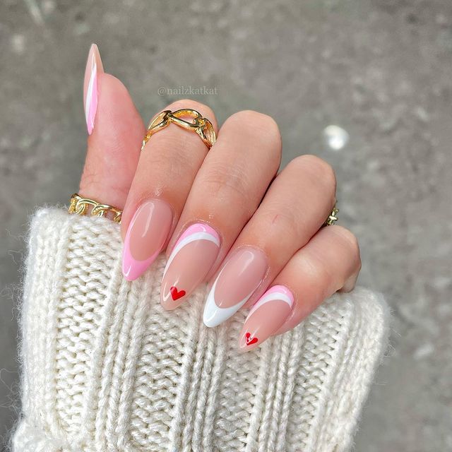 50+ Valentine's Day Nails Perfect For Your February Mani! - Prada & Pearls