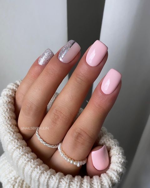 prom nails, prom nail acrylic, prom nails silver, prom nails acrylic classy, prom nails short, prom nails acrylic short, prom nail ideas, prom nail art, prom nails aesthetic, prom nails pink, prom nails silver, pink nails ideas, glitter nails
