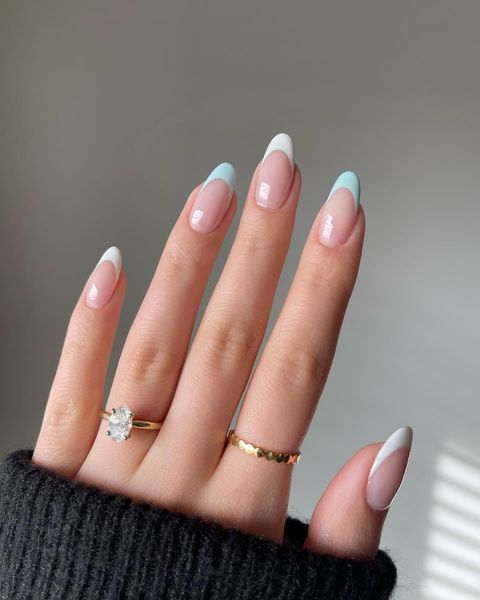 prom nails, prom nail acrylic, prom nails silver, prom nails acrylic classy, prom nails short, prom nails acrylic short, prom nail ideas, prom nail art, prom nails aesthetic, french tip nails, french tip nails white, french tip nails blue
