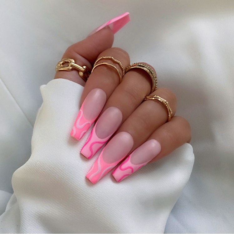pink swirl nails, pink swirl nails short, pink swirl nails almond, swirl nails acrylic, swirl nails summer, swirl nails pink, pink swirl nails acrylic, pink swirl nails ideas, pink swirl nails designs, pink nails, pink nails ideas, pink swirl nails ideas acrylic, french tip nails, french tip nails pink, french tip nails swirls