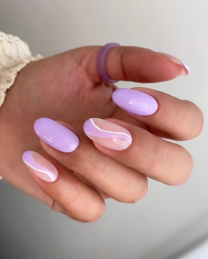 lavender nails, lavender nail designs, lilac nails, lavender nails with designs, lavender nails acrylic, lavender nails short, lavender nails almond, lavender nails ideas, lavender nail designs, lavender nail art, purple nails, swirl nails