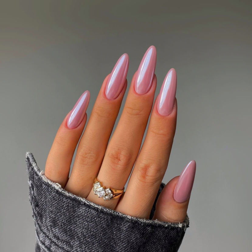 chrome nails, chrome nail designs, colorful chrome nails, chrome nails ideas, chrome nail art, chrome nail designs, chrome nail ideas, metallic nails, chrome nails pink, glazed donut nails, glazed donut nails pink