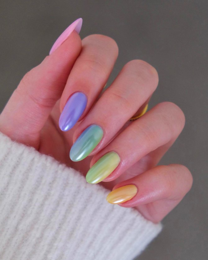 chrome nails, chrome nail designs, colorful chrome nails, chrome nails ideas, chrome nail art, chrome nail designs, chrome nail ideas, metallic nails, chrome nails rainbow, rainbow nails