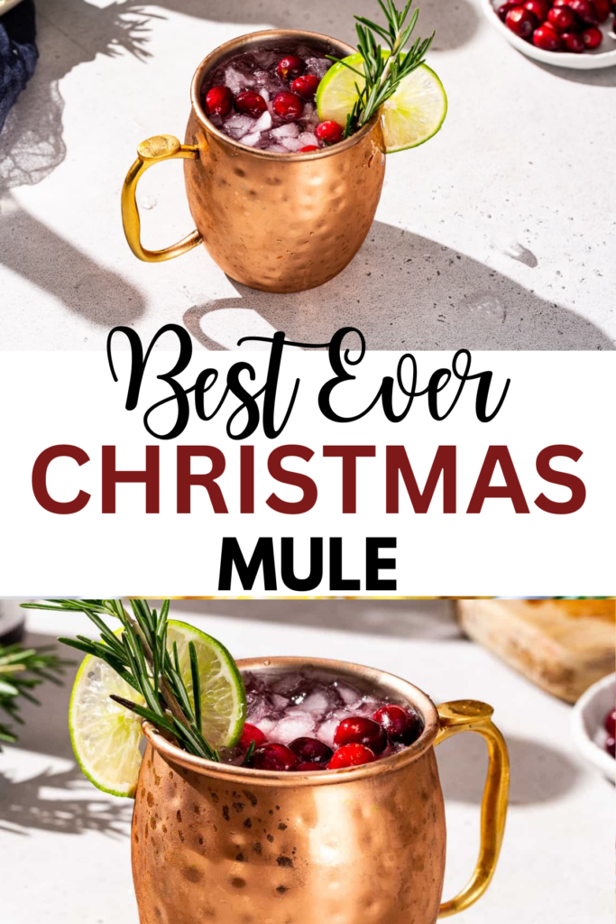 Christmas cocktails, xmas cocktails, christmas cocktails recipes, christmas cocktails easy, christmas cocktails recipes for a crowd, christmas cocktail ideas, christmas drink recipes, christmas drinks, christmas Moscow Mule