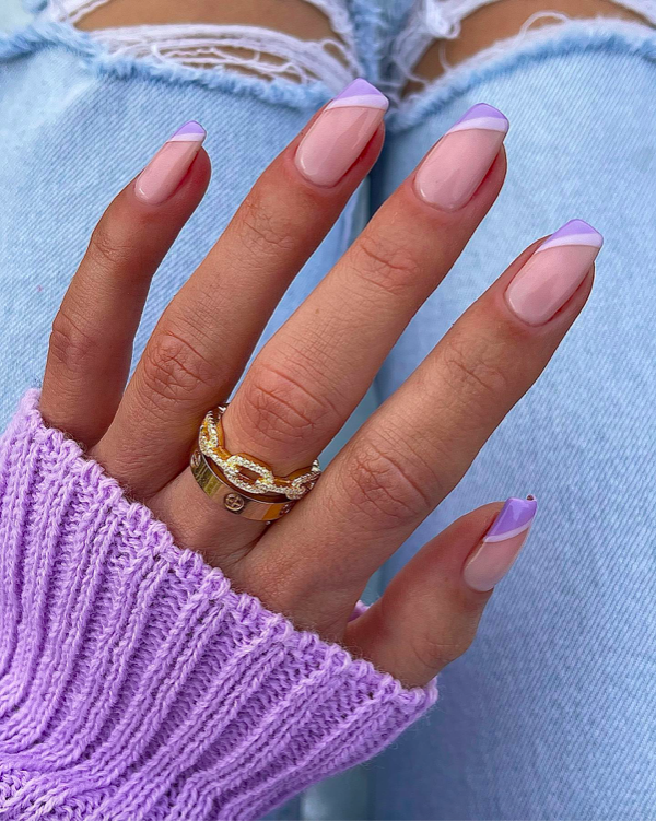purple nails, purple nails acrylic, purple nails ideas, purple nails designs, purple nails short, purple nails inspiration, purple nails aesthetic, purple nails with design, purple nails simple, purple nail art, purple nail art designs, purple nails designs, ombre nails, French tip nails