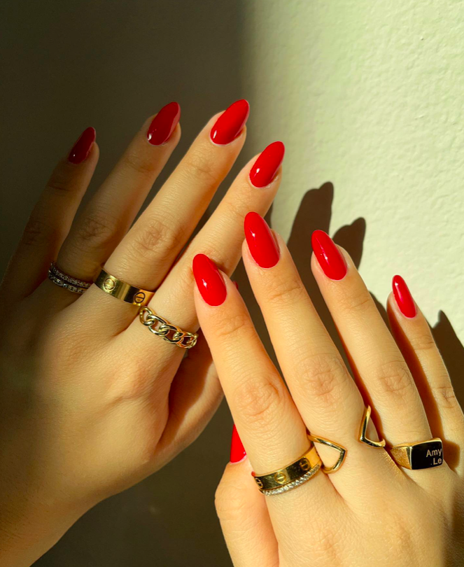 red nails, red nails acrylic, red nails ideas, red nails design, red nails short, red nails aesthetic, red nails trendy, red nail designs, red nail set, red nail designs, red nail art