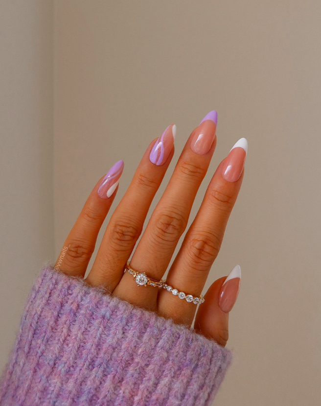 purple nails, purple nails acrylic, purple nails ideas, purple nails designs, purple nails short, purple nails inspiration, purple nails aesthetic, purple nails with design, purple nails simple, purple nail art, purple nail art designs, purple nails designs, swirl nails, swirl nails purple