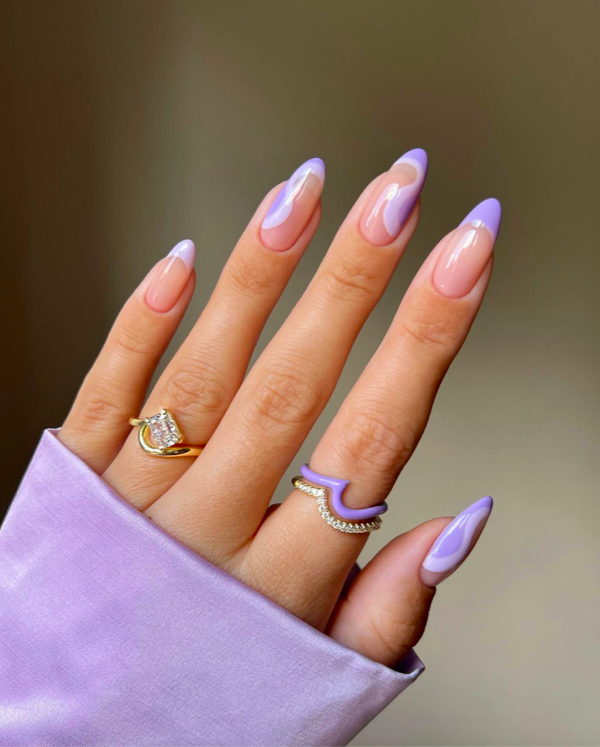 purple nails, purple nails acrylic, purple nails ideas, purple nails designs, purple nails short, purple nails inspiration, purple nails aesthetic, purple nails with design, purple nails simple, purple nail art, purple nail art designs, purple nails designs, swirl nails, swirl nails purple