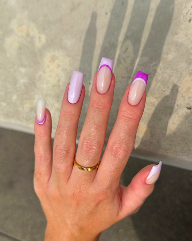 purple nails, purple nails acrylic, purple nails ideas, purple nails designs, purple nails short, purple nails inspiration, purple nails aesthetic, purple nails with design, purple nails simple, purple nail art, purple nail art designs, purple nails designs, French tip nails