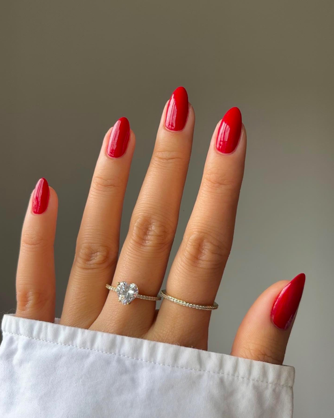 red nails, red nails acrylic, red nails ideas, red nails design, red nails short, red nails aesthetic, red nails trendy, red nail designs, red nail set, red nail designs, red nail art, almond nails, almond nails red