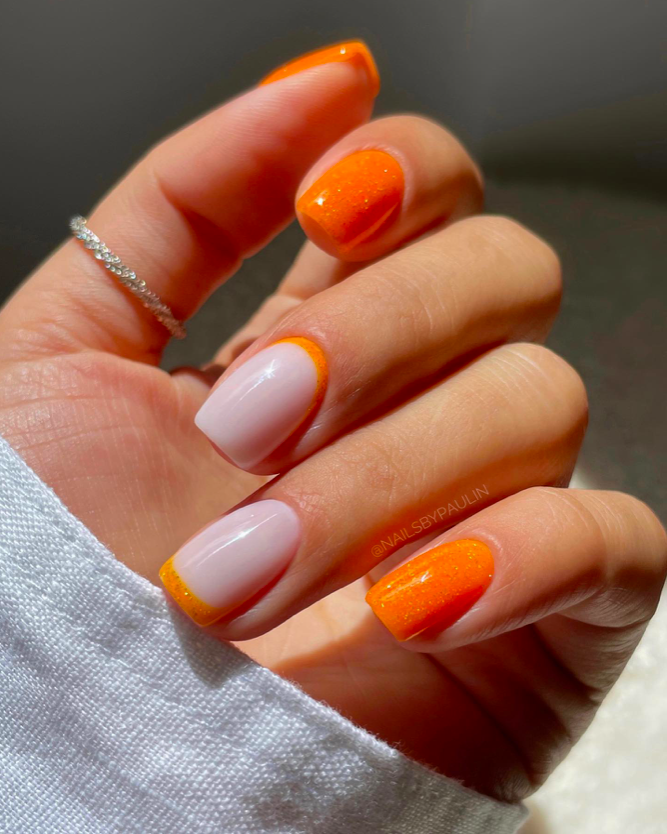 orange nails, orange nails acrylic, orange nails ideas, orange nails short, orange nails design, orange nails inspiration, orange nails with design, orange nails gel, orange nail art, orange nail designs, orange nail polish, sparkle nails
