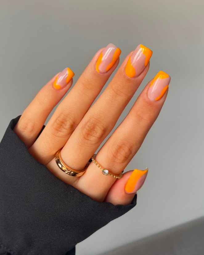 orange nails, orange nails acrylic, orange nails ideas, orange nails short, orange nails design, orange nails inspiration, orange nails with design, orange nails gel, orange nail art, orange nail designs, orange nail polish, abstract nails