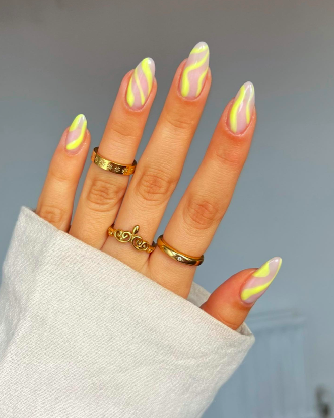 yellow nails, yellow nails design, yellow nails acrylic, yellow nails short, yellow nails ideas, yellow nails aesthetic, yellow nails long, yellow nail art, yellow nail designs, yellow nail ideas, yellow nail colors, swirl nails