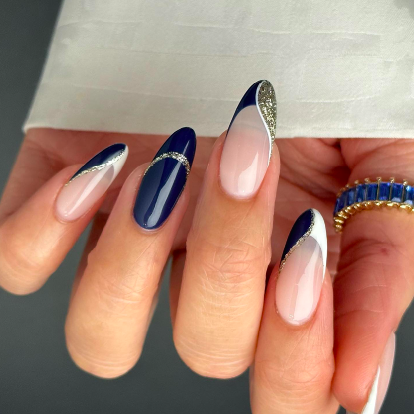 navy nails, navy blue nails, navy nails design, navy nails acrylic, navy nail ideas, navy nail art, navy nail polis, navy nails inspiration, navy blue nails acrylic, navy nails with gold