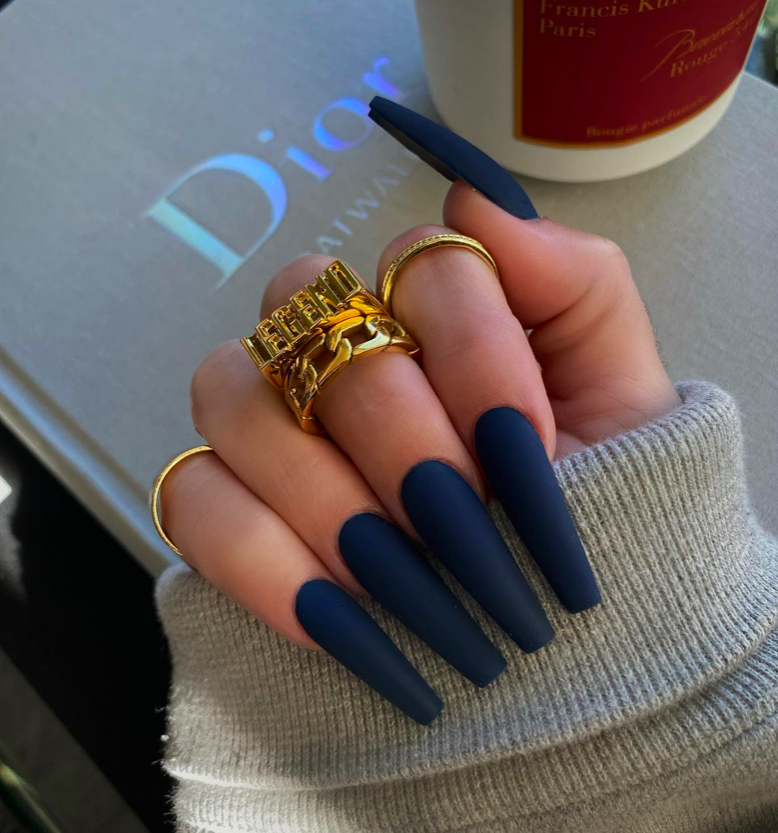 navy nails, navy blue nails, navy nails design, navy nails acrylic, navy nail ideas, navy nail art, navy nail polis, navy nails inspiration, navy blue nails acrylic, matte nails