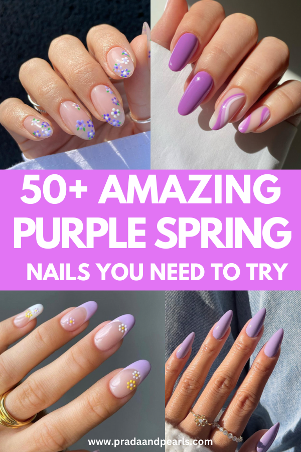 purple spring nails, spring nails, purple spring nails acrylic, purple spring nails with flowers, purple spring nails almond, purple spring nails gel, purple spring nail designs, purple spring nail ideas, purple spring nail art, floral nails