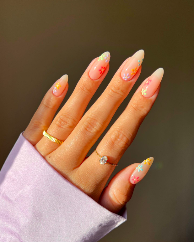 spring nails, spring almond nails, spring almond nails designs, spring almond nails pastel, spring almond nails 2024, spring almond nails simple, spring almond nail art, spring almond nail designs, spring almond nail ideas, floral nails