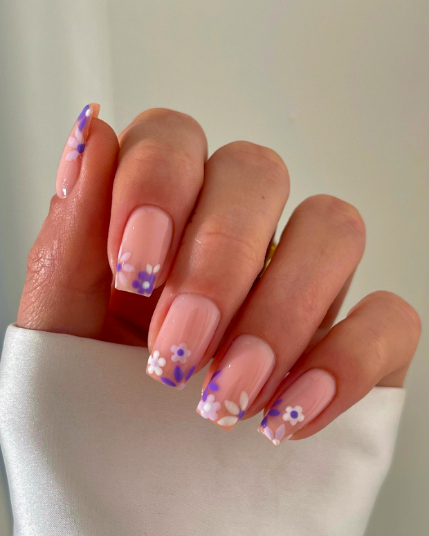 spring nails, cute spring nails, cute spring nails short, cute spring nails simple, cute spring nails acrylic, cute spring nails acrylic square, cute spring nails 2024, cute spring nail art, cute spring nail ideas, cute spring nail designs, purple spring nails