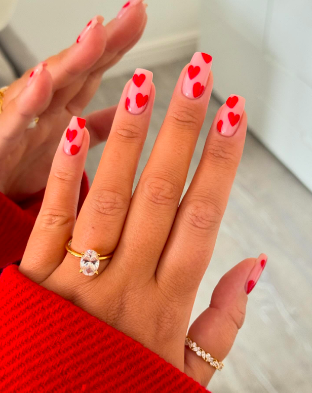 valentines day nails, valentines nails, valentines day nails 2025, valentine's day nails, valentines day nails designs, valentines day nail acrylic, valentines day nails ideas, valentines day nails square, valentines day nails red