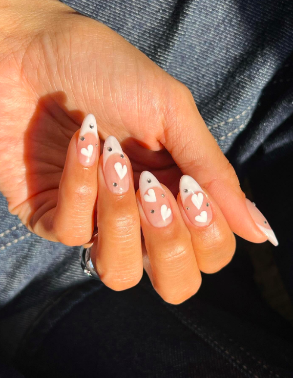 valentines day nails, valentines nails, valentines day nails 2025, valentine's day nails, valentines day nails designs, valentines day nail acrylic, valentines day nails ideas, valentines day nails almond, valentines day nails white