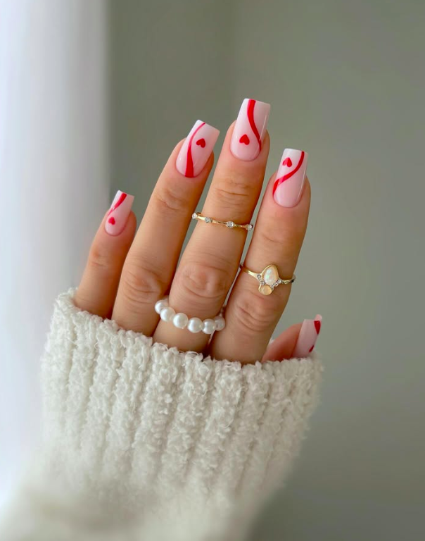 valentines day nails, valentines nails, valentines day nails 2025, valentine's day nails, valentines day nails designs, valentines day nail acrylic, valentines day nails ideas, valentines day nails square, valentines day nails red