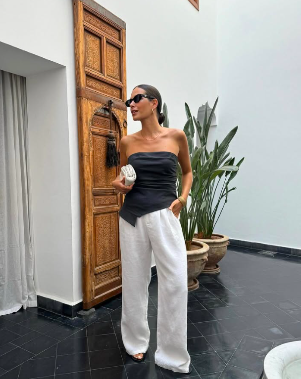 white pants, white pants outfit, white pants outfit aesthetic, white pants outfit casual, white pants fit, white pants outfit spring, white pants outfit summer, white pants outfit summer classy, white pants outfit casual classy, date night outfit idea