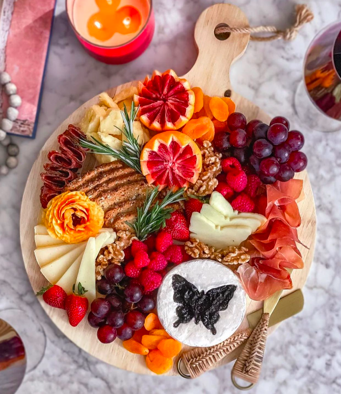 spring charcuterie board, spring cheese board, spring charcuterie board ideas, spring charcuterie, spring appetizer ideas, spring charcuterie board ideas simple, spring charcuterie ideas, spring charcuterie board aesthetic