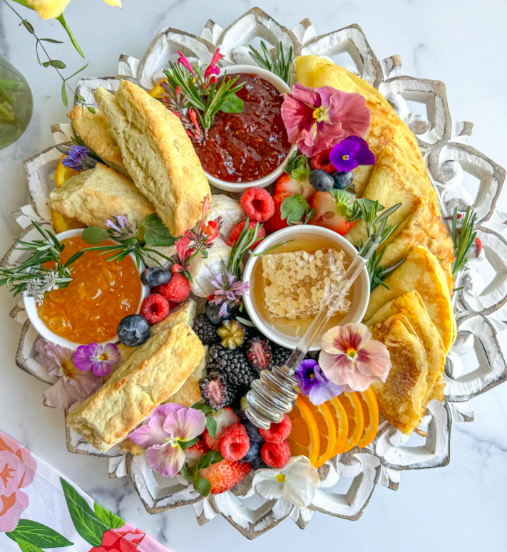 spring charcuterie board, spring cheese board, spring charcuterie board ideas, spring charcuterie, spring appetizer ideas, spring charcuterie board ideas simple, spring charcuterie ideas, spring charcuterie board aesthetic, breakfast board ideas