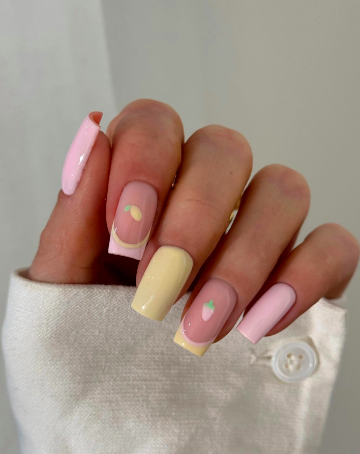 spring nails, spring nails 2026, spring nails design, spring nails almond, spring nails 2026 trends, spring nails simple,, spring nails short, spring nails acrylic, spring nail ideas, spring nail art, spring nail colors, fruit nails, pastel nails