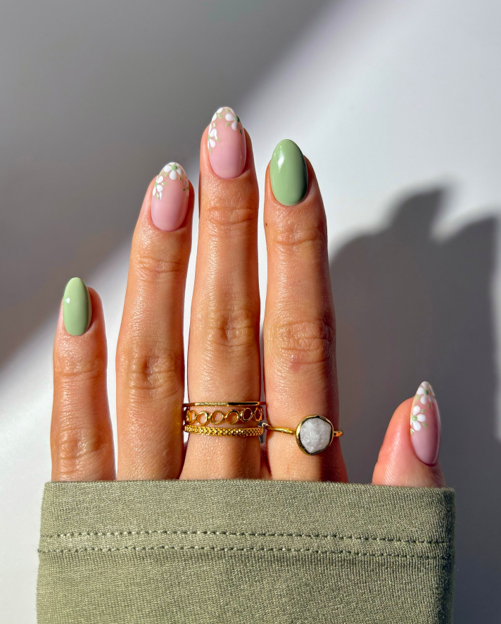 spring nails, spring nails 2026, spring nails design, spring nails almond, spring nails 2026 trends, spring nails simple,, spring nails short, spring nails acrylic, spring nail ideas, spring nail art, spring nail colors, floral nails, green spring nails