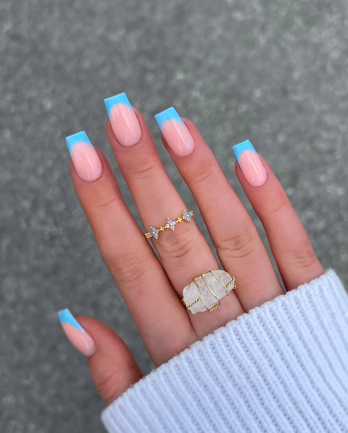 summer nails, summer nails 2026, summer nail ideas, summer nail designs, summer nails simple, summer nails colorful, bright nails, blue nails, french nails summer
