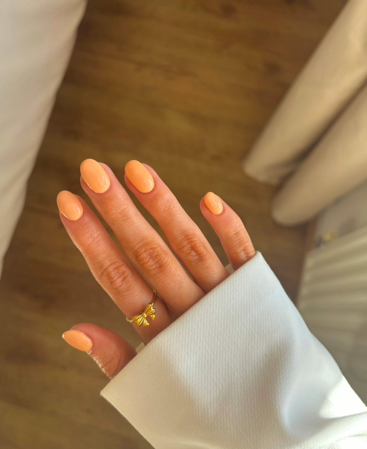 summer nails, summer nails 2026, summer nail ideas, summer nail designs, summer nails simple, summer nails colorful, bright nails, tangerine nails