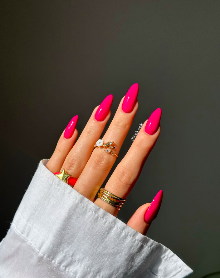 summer nails, summer nails 2026, summer nail ideas, summer nail designs, summer nails simple, summer nails colorful, bright nails, pink summer nails