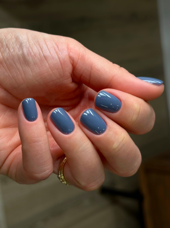 fall nails, fall nails 2026, easy fall nails 2026, simple fall nails, fall nail designs, fall nails acrylic, fall nail ideas, 2026 nail ideas, blue fall nails, grey blue nails, short fall nails