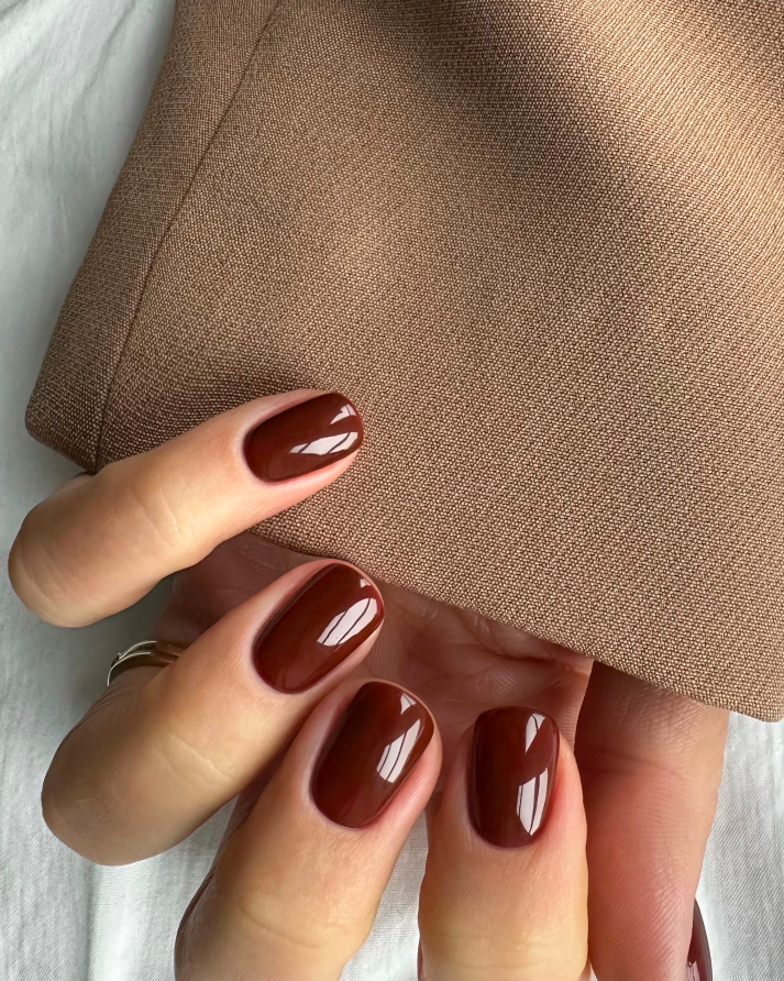 fall nails, fall nails 2026, easy fall nails 2026, simple fall nails, fall nail designs, fall nails acrylic, fall nail ideas, 2026 nail ideas, brown nails, short fall nails, short brown nails